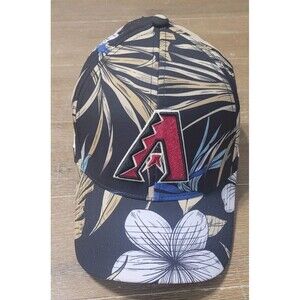 NEW Hurley x 47 Brand Arizona Diamondbacks Hat Black Paradise MVP Adjustable Cap